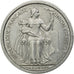Moneda, OCEANÍA FRANCESA, Franc, 1949, MBC, Aluminio, KM:2