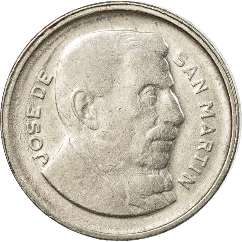 Monnaie, Argentine, 5 Centavos, 1954, TB+, Copper-Nickel Clad Steel, KM:50