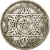 Coin, Morocco, Mohammed V, 100 Francs, 1953, Paris, VF(30-35), Silver, KM:52
