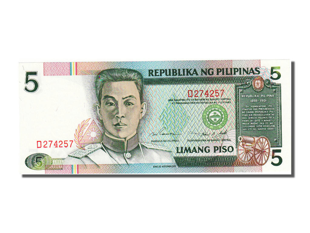 Filippine, 5 Piso, 1995, FDS
