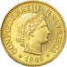 Coin, Switzerland, 5 Rappen, 1986, Bern, EF(40-45), Aluminum-Bronze, KM:26c