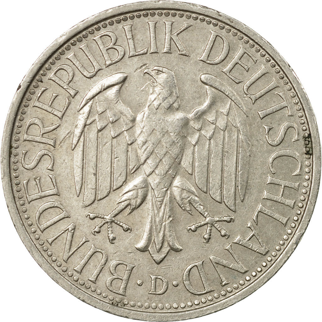 Münze, Bundesrepublik Deutschland, Mark, 1976, Munich, S, Copper-nickel, KM:110