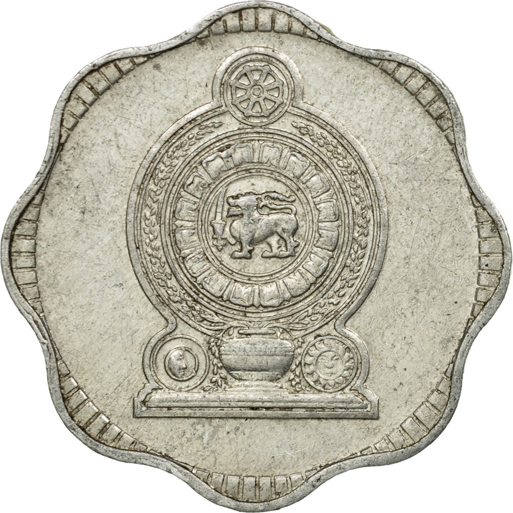 Coin, Sri Lanka, 10 Cents, 1978, VF(30-35), Aluminum, KM:140a