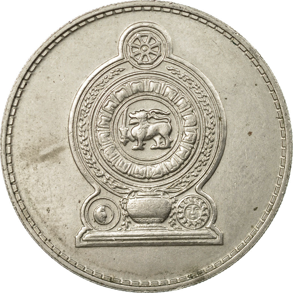 Moneta, Sri Lanka, Rupee, 1978, MB+, Rame-nichel, KM:136.1