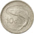Münze, Malta, 10 Cents, 1986, British Royal Mint, S+, Copper-nickel, KM:76