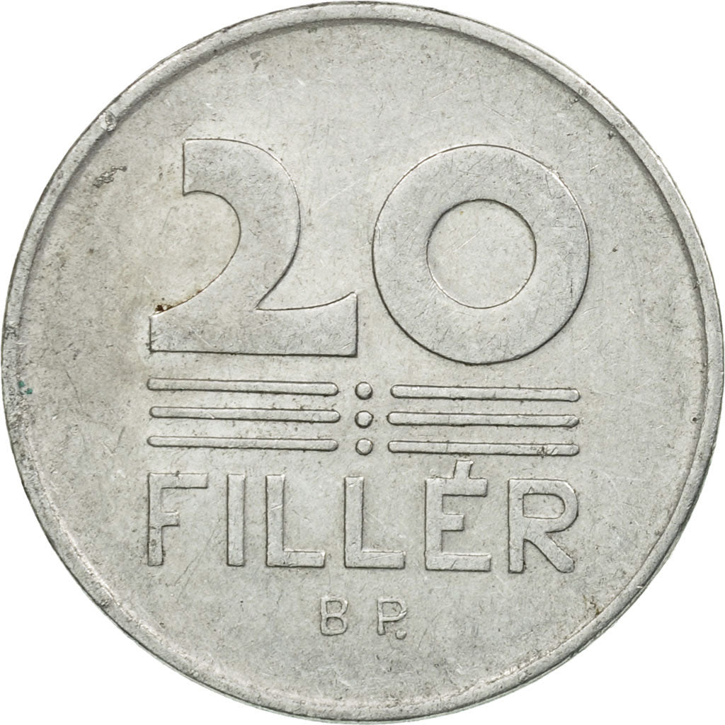 Monnaie, Hongrie, 20 Fillér, 1964, Budapest, TB+, Aluminium, KM:550