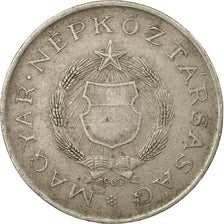 Coin, Hungary, 2 Forint, 1960, Budapest, VF(30-35), Copper-nickel, KM:556
