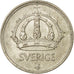 Coin, Sweden, Gustaf V, 10 Öre, 1950, VF(30-35), Silver, KM:813