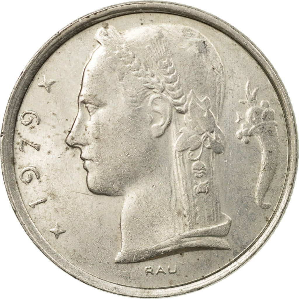 Coin, Belgium, 5 Francs, 5 Frank, 1979, VF(30-35), Copper-nickel, KM:134.1