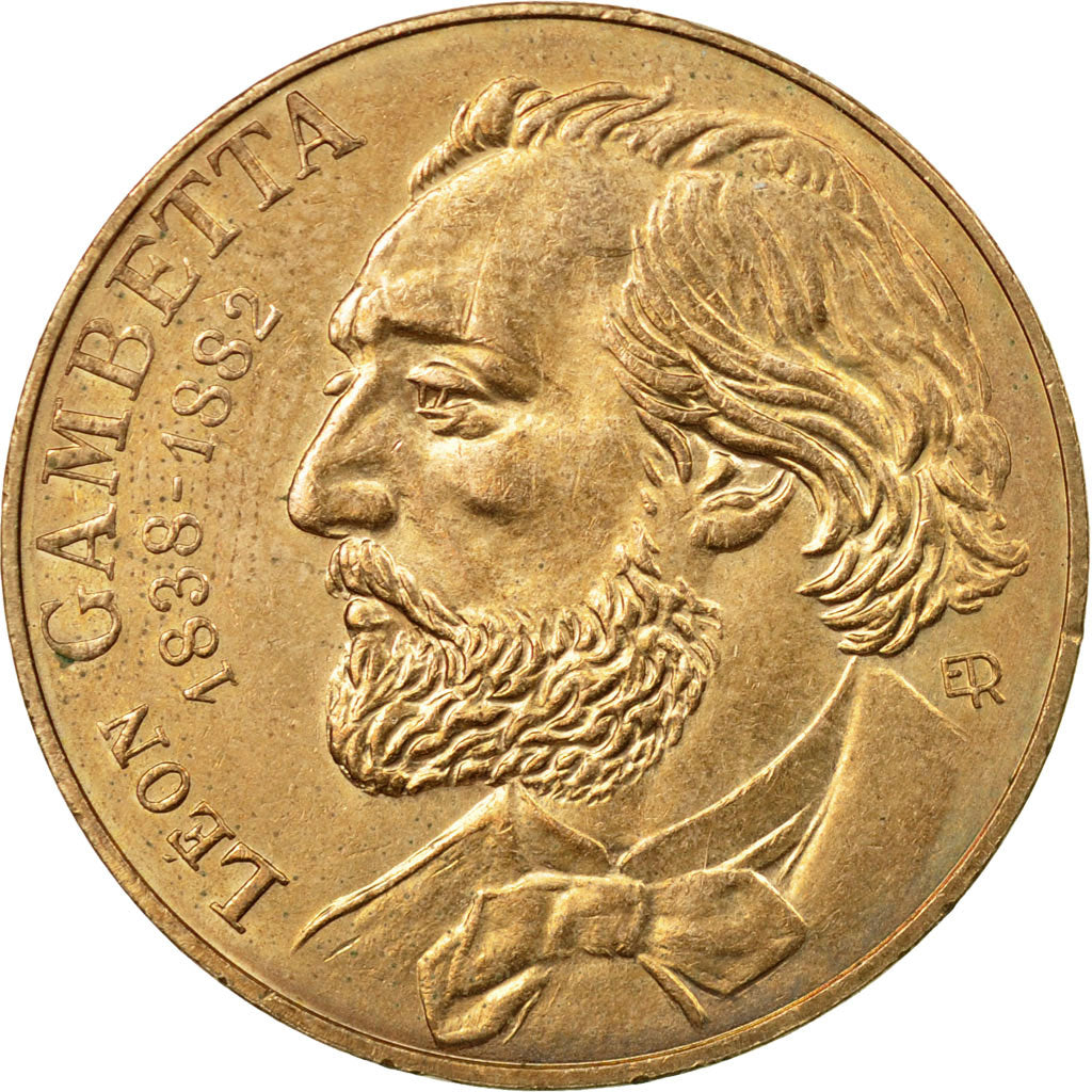 Coin, France, Gambetta, 10 Francs, 1982, Paris, EF(40-45), Nickel-Bronze
