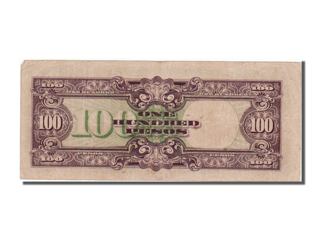 Philippines, 100 Pesos, 1944, KM #112a, AU(55-58), 0669285