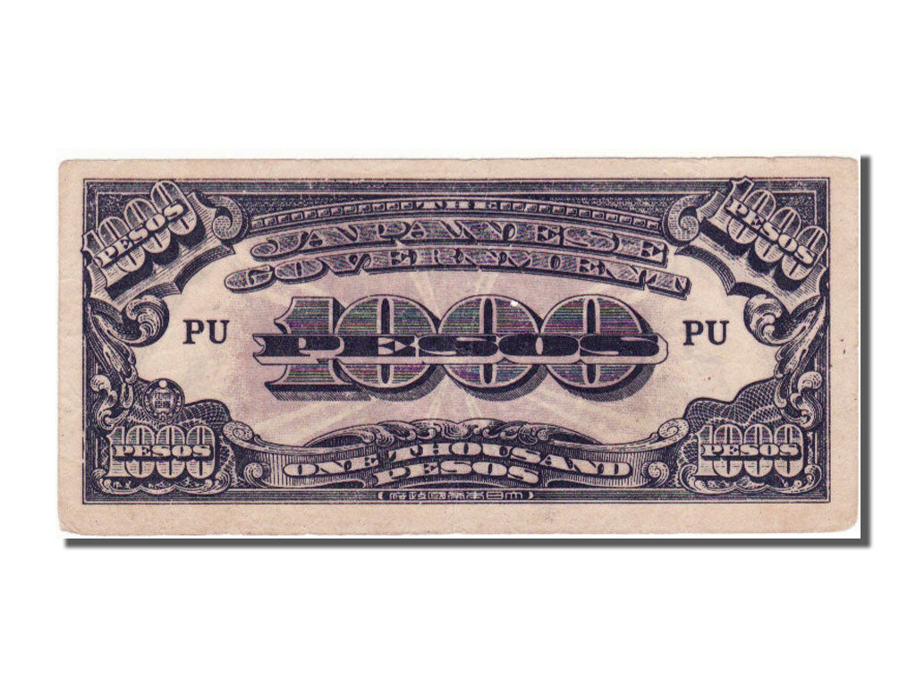 Philippines, 1000 Pesos, 1945, AU(55-58), PU