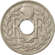 Moneta, Francia, Lindauer, 5 Centimes, 1924, Poissy, BB, Rame-nichel, KM:875