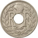 Moneta, Francia, Lindauer, 5 Centimes, 1924, Poissy, BB, Rame-nichel, KM:875