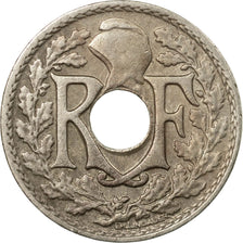 Coin, France, Lindauer, 5 Centimes, 1924, Poissy, EF(40-45), Copper-nickel