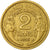Monnaie, France, Morlon, 2 Francs, 1936, Paris, TB+, Aluminum-Bronze