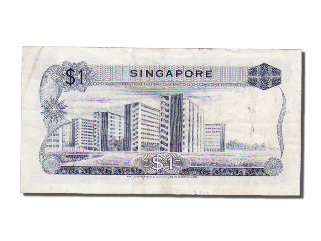 Singapore, 1 Dollar, 1967, KM #1d, EF(40-45), D43714970