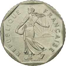 Coin, France, Semeuse, 2 Francs, 1987, Paris, EF(40-45), Nickel, KM:942.1
