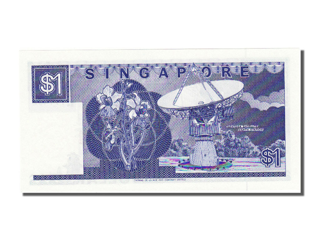 Singapore, 1 Dollar, 1987, KM #18a, UNC(65-70), C84771432