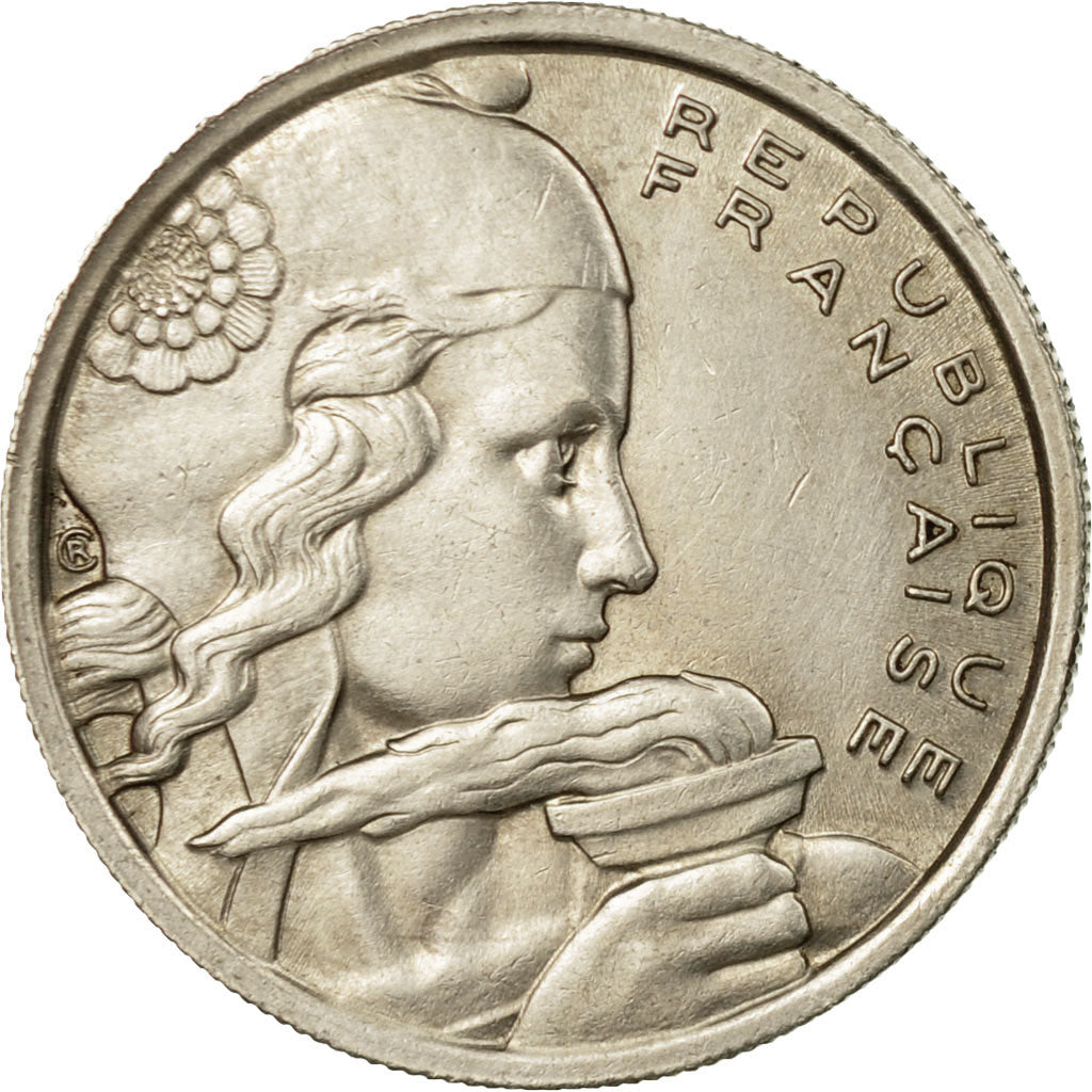 Munten, Frankrijk, Cochet, 100 Francs, 1956, ZF, Copper-nickel, KM:919.1