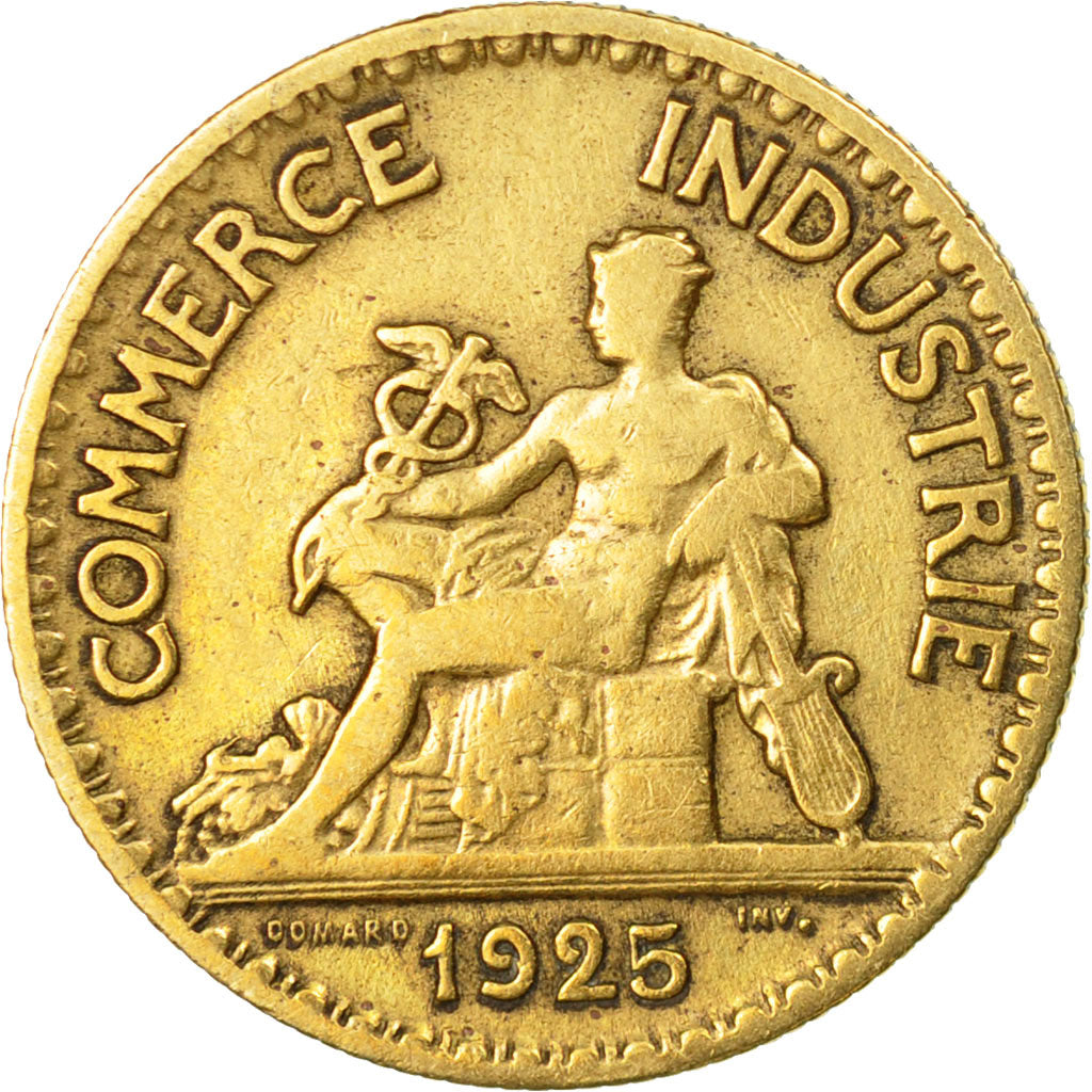Moneta, Francia, Chambre de commerce, 50 Centimes, 1925, Paris, MB+