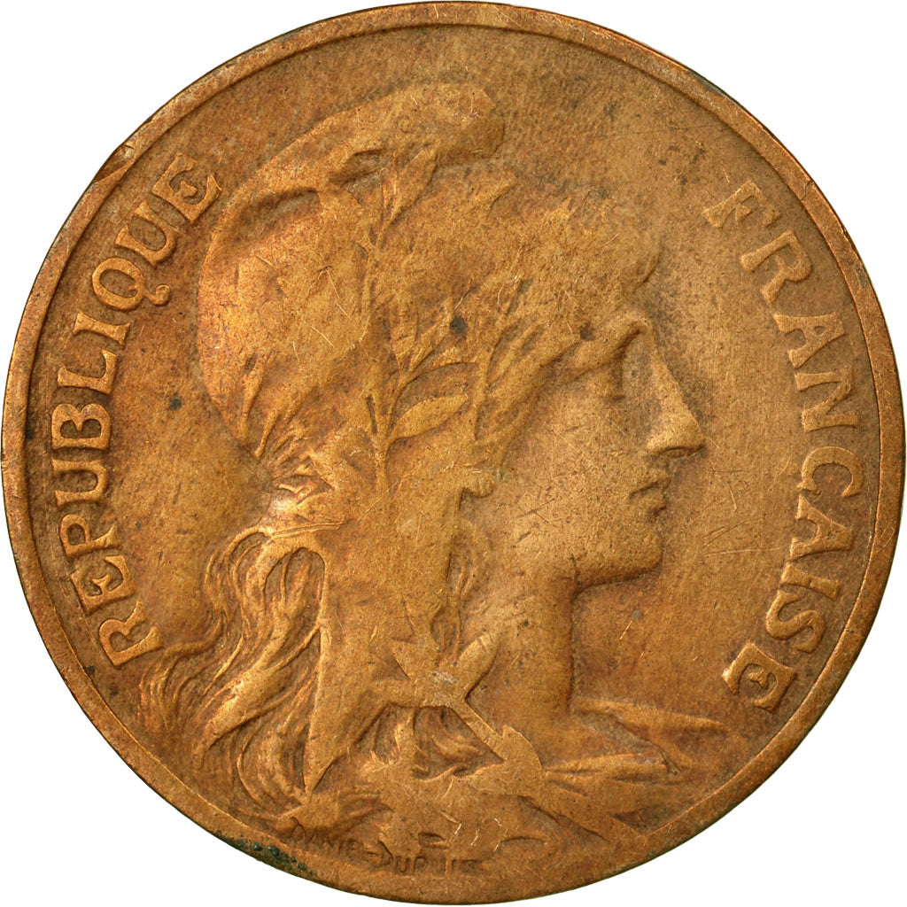 Coin, France, Dupuis, 10 Centimes, 1907, Paris, VF(30-35), Bronze, KM:843