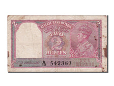 India, 2 Rupees, 1943, VF(20-25)