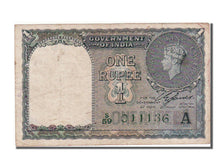 India, 1 Rupee, 1940, EF(40-45)
