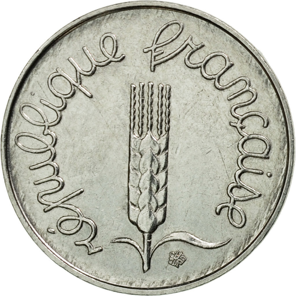 Coin, France, Épi, Centime, 1987, Paris, EF(40-45), Stainless Steel, KM:928