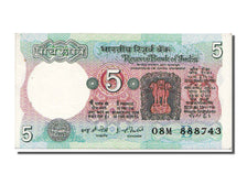 India, 5 Rupees, KM #80f, UNC(63), 08M888743