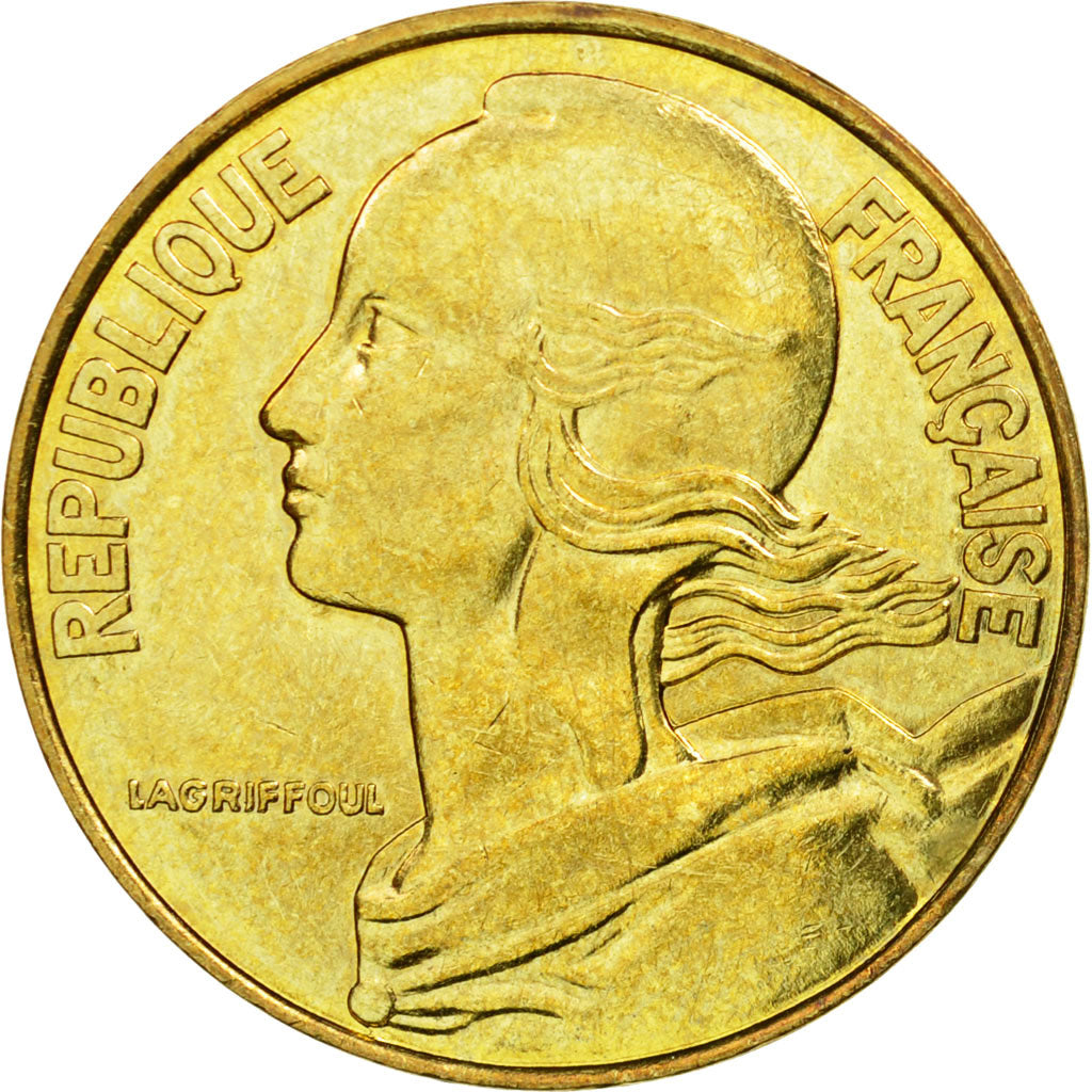 Monnaie, France, Marianne, 20 Centimes, 1990, Paris, TTB, Aluminum-Bronze
