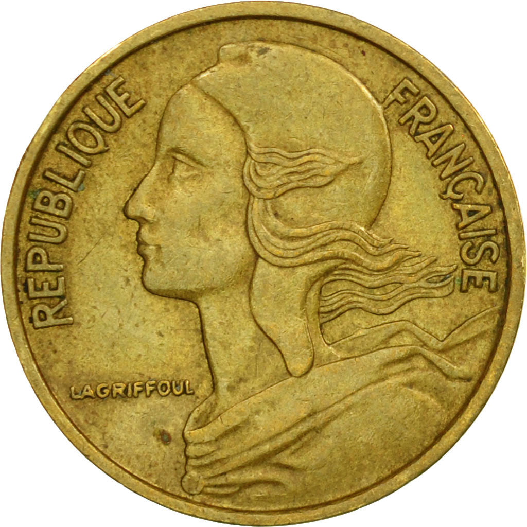 Coin, France, Marianne, 5 Centimes, 1968, Paris, EF(40-45), Aluminum-Bronze
