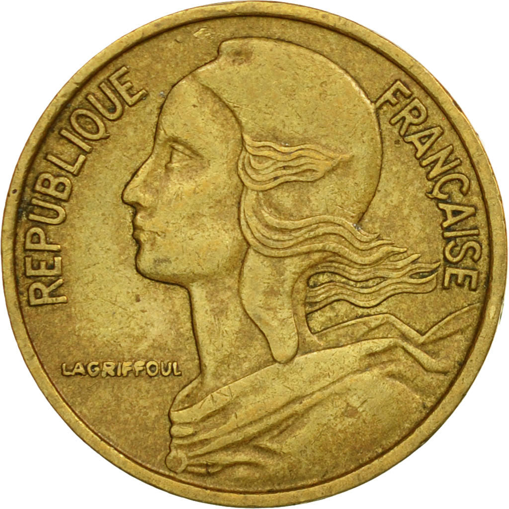 Münze, Frankreich, Marianne, 5 Centimes, 1969, Paris, SS, Aluminum-Bronze