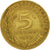 Coin, France, Marianne, 5 Centimes, 1969, Paris, EF(40-45), Aluminum-Bronze