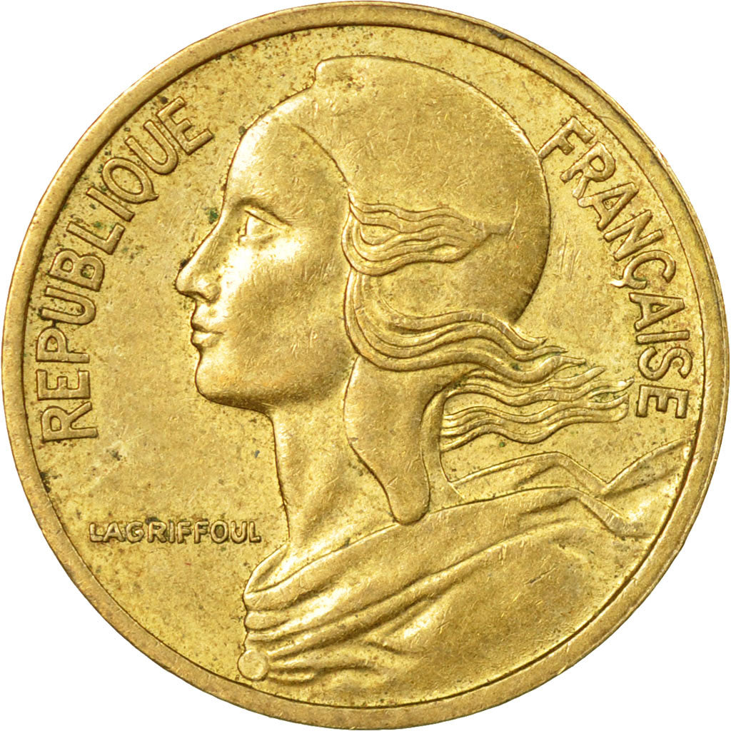 Coin, France, Marianne, 5 Centimes, 1977, Paris, EF(40-45), Aluminum-Bronze