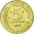 Coin, France, Marianne, 5 Centimes, 1990, Paris, EF(40-45), Aluminum-Bronze