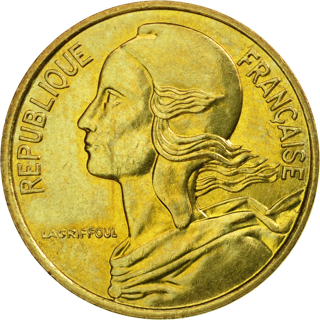 Monnaie, France, Marianne, 5 Centimes, 1991, Paris, TTB, Aluminum-Bronze