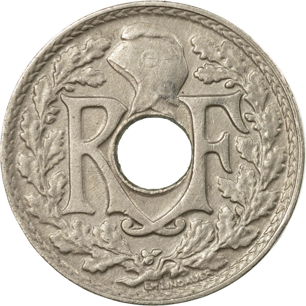 Coin, France, Lindauer, 5 Centimes, 1934, Paris, EF(40-45), Copper-nickel