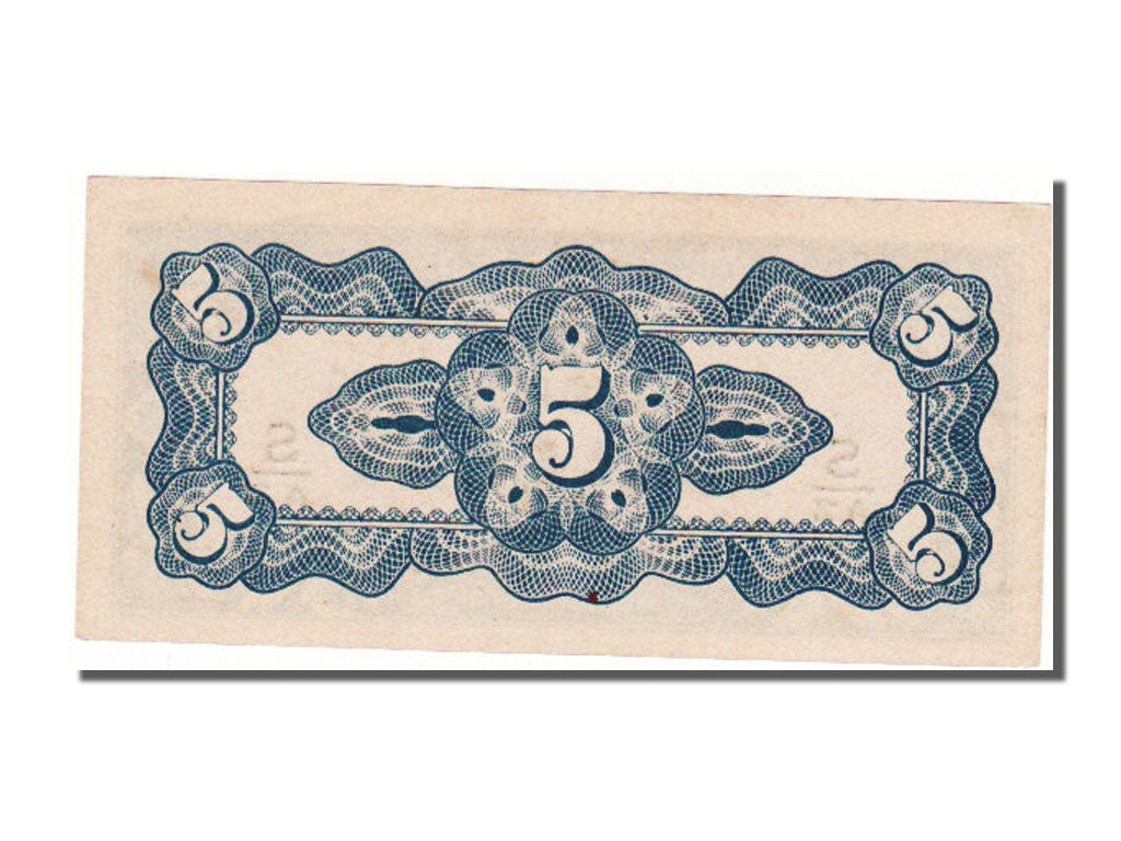 INDIE OLANDESI, 5 Cents, 1942, FDS