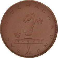 Germany, Medal, Sächs Schachbund, 1923, MS(63), Porcelain