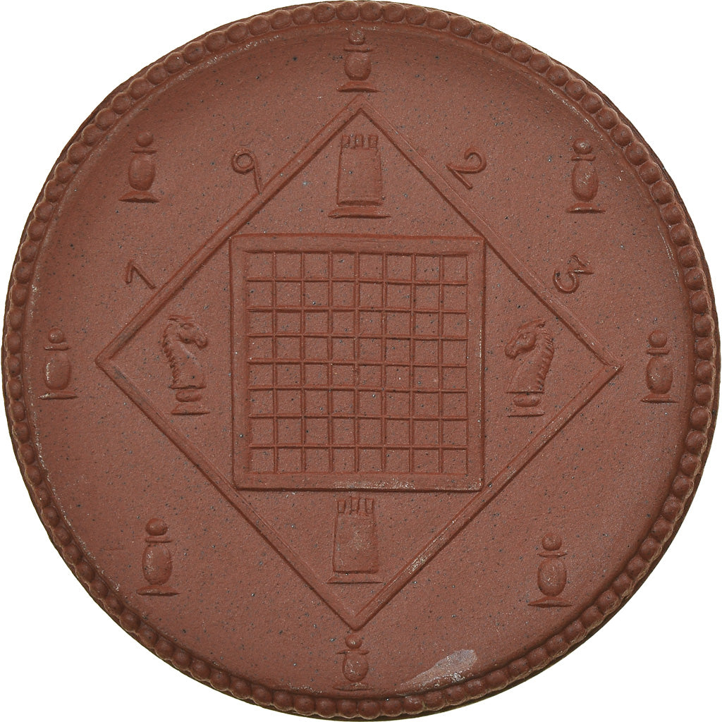 Germany, Medal, Sächs Schachbund, 1923, MS(63), Porcelain