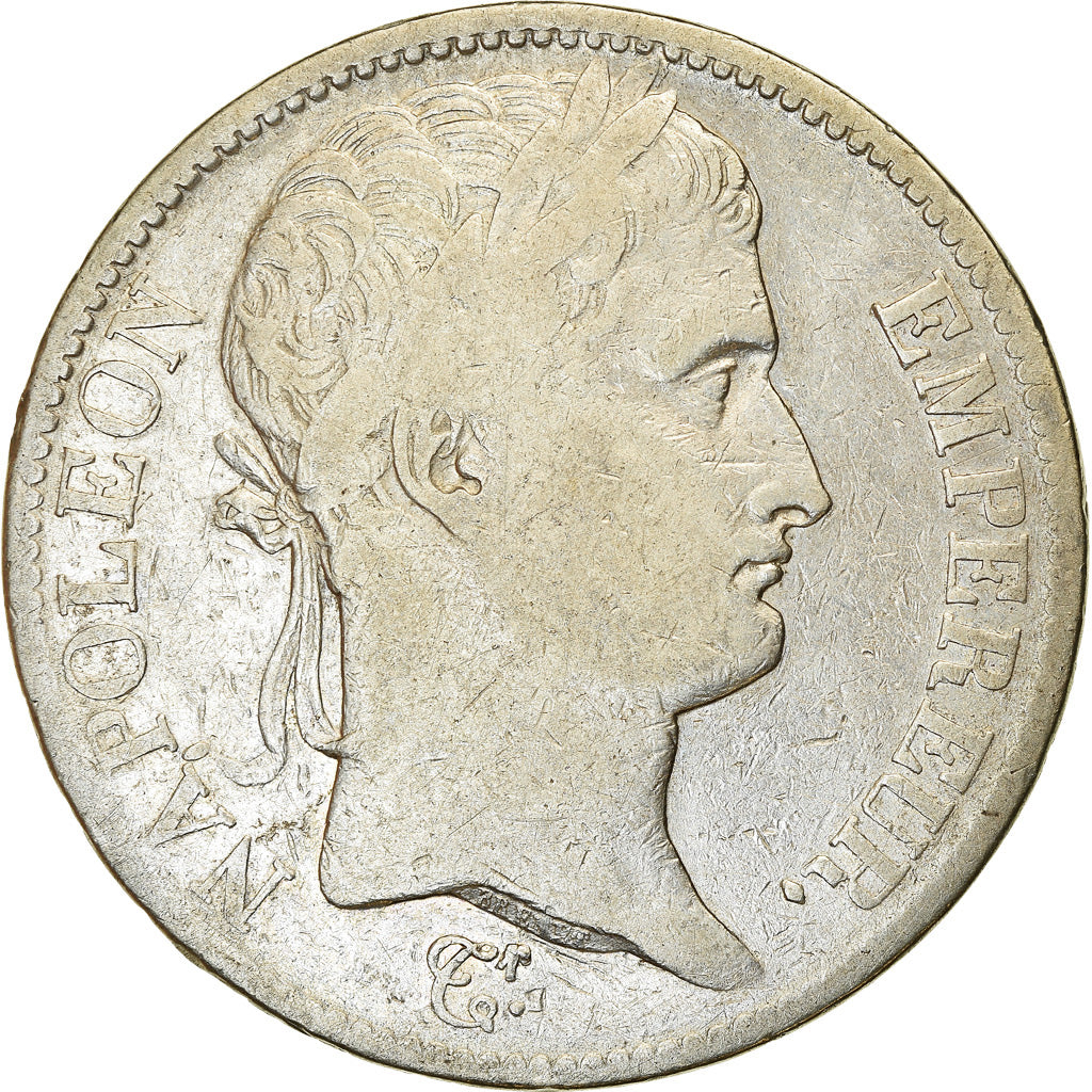 Coin, France, Napoléon I, 5 Francs, 1810, Paris, VF(30-35), Silver, KM:694.1