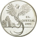 Guatemala, 10 Quetzales, 1995, Tower, SC, Plata, KM:2.2