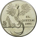 Coin, Guatemala, 10 Quetzales, 1995, Tower, MS(63), Copper-nickel, KM:2f.2