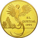 Monnaie, Guatemala, 10 Quetzales, 1995, Tower, SPL, Gilt Alloy, KM:2b.1