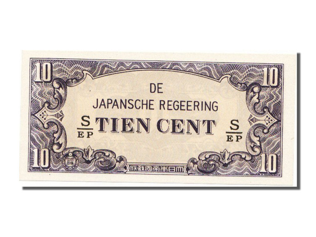 Netherlands Indies, 10 Cents, 1942, UNC(65-70)