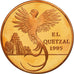 Coin, Guatemala, 10 Quetzales, 1995, Tower, MS(63), Copper, KM:2e.1