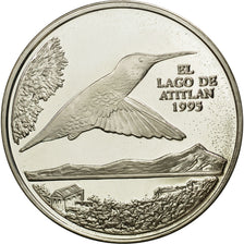 Münze, Guatemala, Quetzal, 1995, Tower, UNZ, Silber, KM:1.2