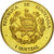Coin, Guatemala, Quetzal, 1995, Tower, MS(63), Gilt Alloy, KM:1b.2