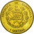 Coin, Guatemala, Quetzal, 1995, Tower, MS(63), Brass, KM:1a.1